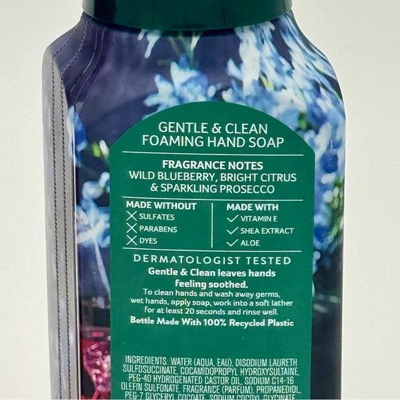 Bath & Body Works Strawberry Pound Cake & Blueberry Bellini Hand Soaps NWT - Picture 6 of 6